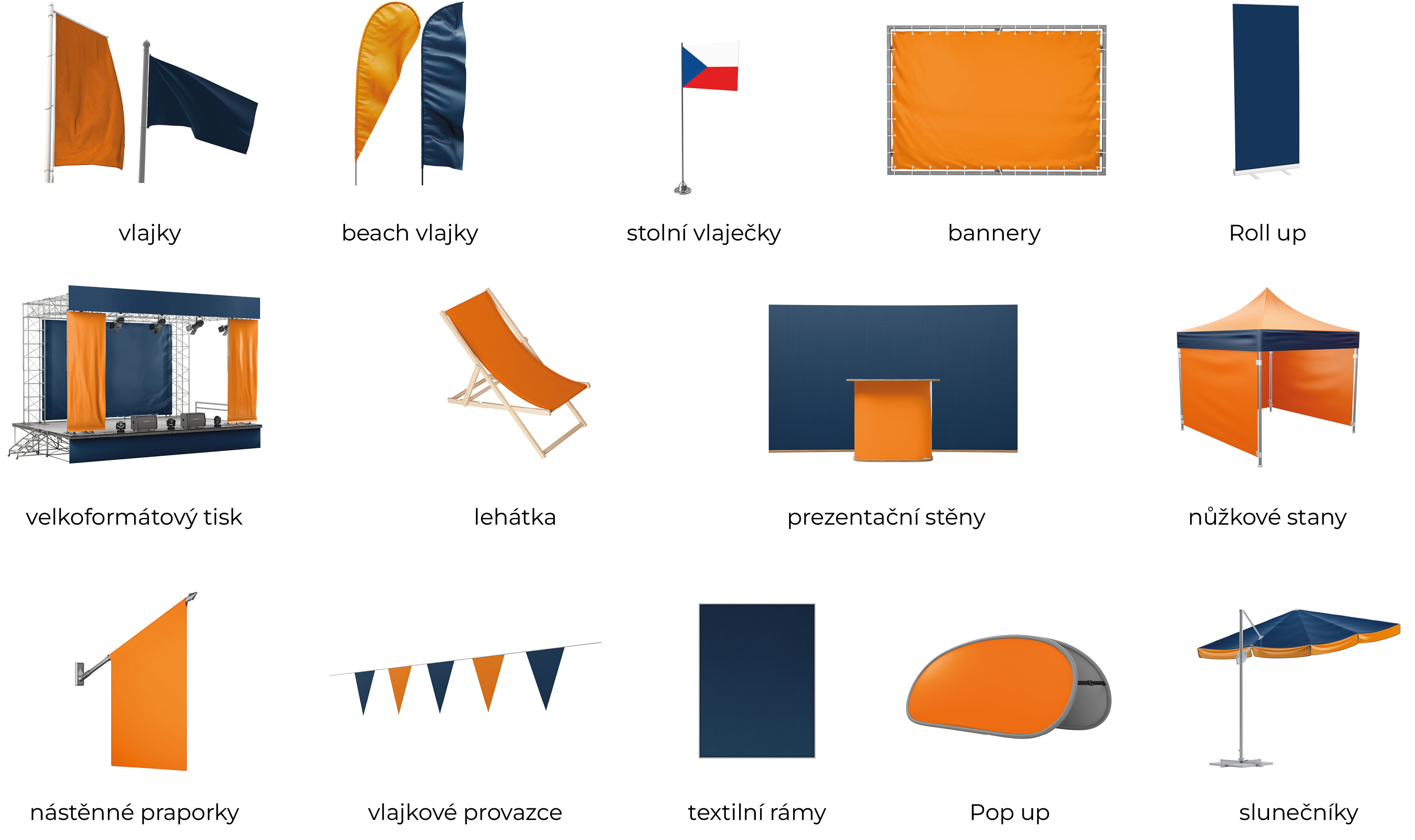 reklamní produkty na zakázku | VlajkyBohemia.cz